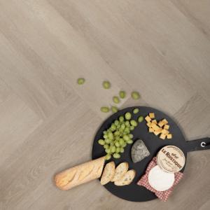 DD PVC klik brede visgraat pepermunt